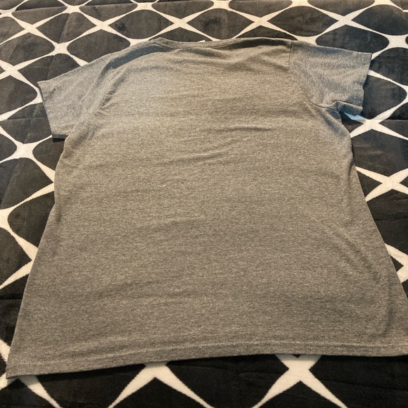 Gildan Amazing Grace Gray and teal Short Sleeve Tee - Picture 4 of 5